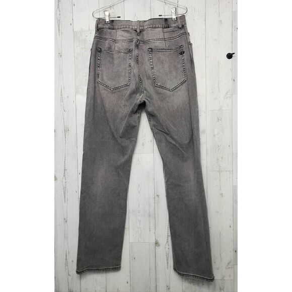 Diesel Button Fly Men's Distressed / Faded Black / Grey Jeans Sz. 36 Waist - Picture 3 of 7